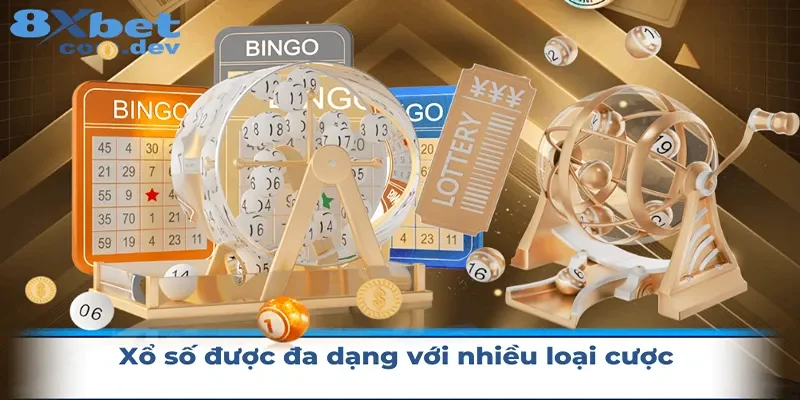 Xổ số tại các nhà cái được đa dạng hóa với nhiều loại cược hấp dẫn