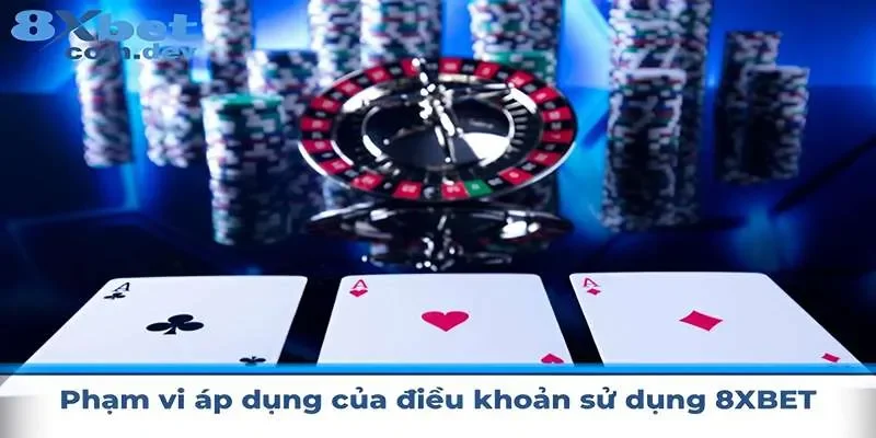 Phạm vi áp dụng của điều khoản sử dụng 8xbet